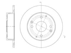 Диск тормозной G-brake  GR-01325