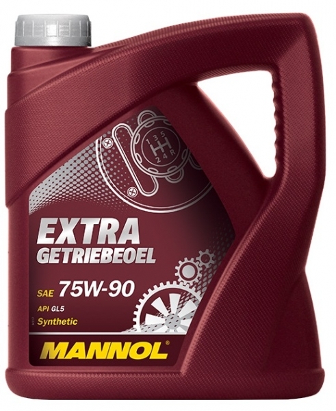 Масло трансмиссионное Mannol Extra GL-5 75W90 синтетическое 4 л