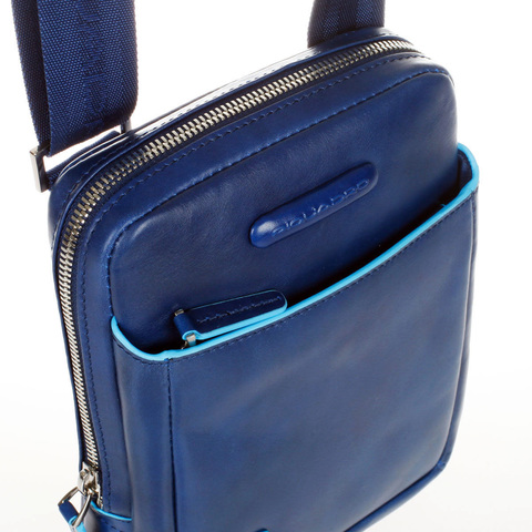 Сумка Piquadro Blue Square CA3084B2/BLU2, синий, кожа натуральная