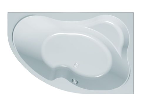 ВАННА АКРИЛОВАЯ KOLPA SAN LULU 170*110 BASIS c каркасом лев.