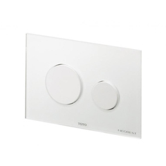 TOTO NEOREST E00003T Клавиша смыва, 220x5x150, подходит для встроенных бачков ТЕСЕ, цвет: белый фото