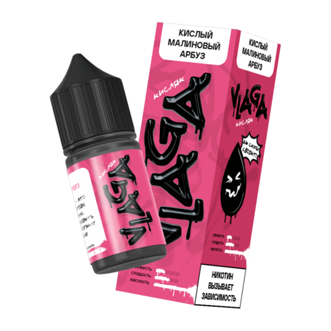 Жидкость VLAGA КИСЛЯК 2% 30 ml - Кислый Малиновый арбуз