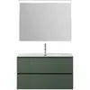 BelBagno UNO-MINI-900-2C-SO-VO База под раковину подвесная с фрезерованными ручками по всей длине фасада с двумя выкатн. ящ., Еловый Мат., 900x395x608