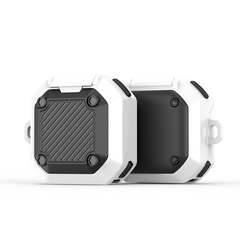 Усиленный чехол белого цвета для наушников Samsung Buds Live, Buds Pro, Buds2 и Buds2 Pro, серия SECG Series от Dux Ducis