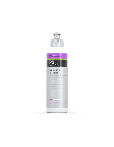 KochChemie P3.01 Micro Cut Finish Антиголограммная финишная абразивная паста с воском карнауба 250мл.
