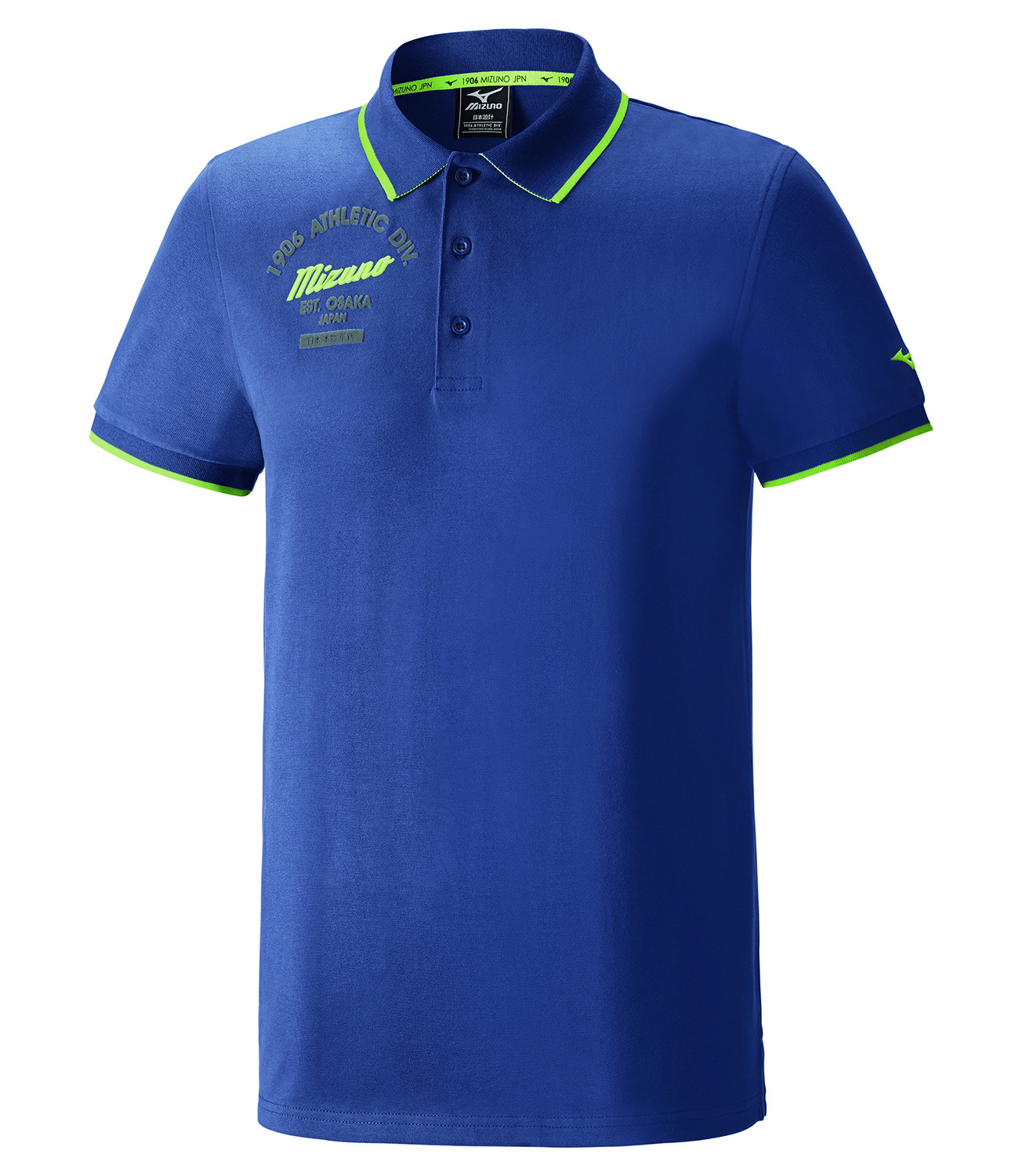 Поло мужское Mizuno 1906 Heritage Blue