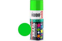 яяЭмаль флуоресцентная Kudo зеленая (520мл) аэрозоль