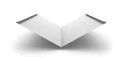 Планка ендовы толщиной 0,45 мм с покрытием Полиэстер 0,45мм, цвет RAL 1014 2м