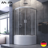 Am.Pm W90G-401A090WT Gem Deep душевое ограждение 90х90.стекло прозрачное.профиль мат. серебро.без поддона