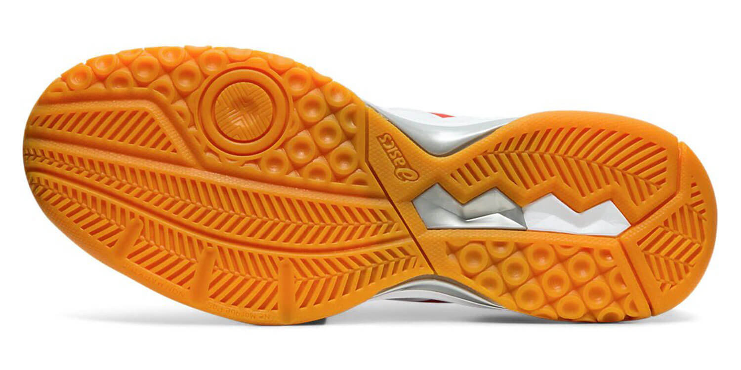 Asics Gel Rocket 9 кроссовки волейбольные женские белые-красные - 2