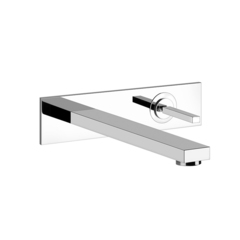 Gessi Rettangolo 30997#031 Встраиваемый смеситель для раковины, рукоятка "джойстик", инд. длина излива 70-300мм(внешние части), цвет: хром фото