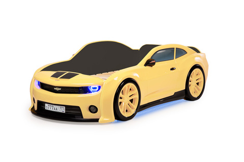 Кровать-машинка объемная (3d) EVO КАМАРО