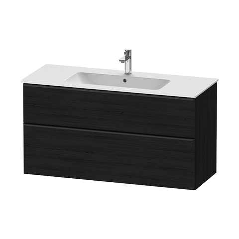 Duravit D-Neo DE436401616 Тумбочка подвесная, 625x1210x462, 1 ящик цвет: Black Oak