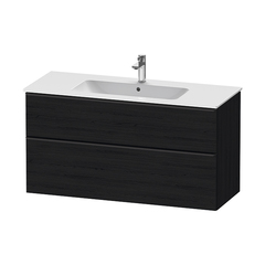 Duravit D-Neo DE436401616 Тумбочка подвесная, 625x1210x462, 1 ящик цвет: Black Oak фото