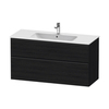 Duravit D-Neo DE436401616 Тумбочка подвесная, 625x1210x462, 1 ящик цвет: Black Oak