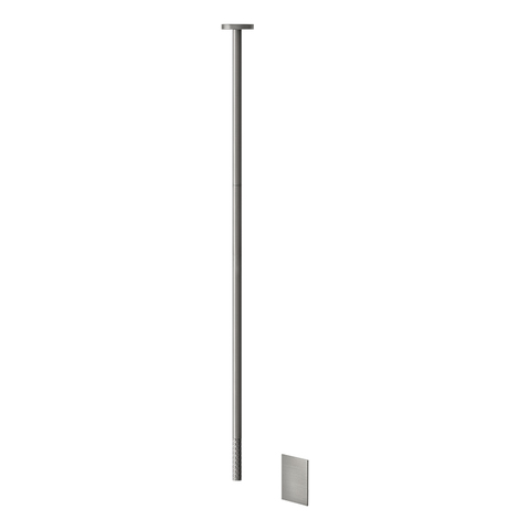 Gessi 316 Intreccio 54124#239 Смеситель для раковины потолочный, электронный, внешняя часть, цвет Steel Brushed