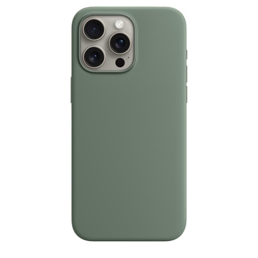 Силиконовый чехол MagSafe Silicone Case для iPhone 15 Pro