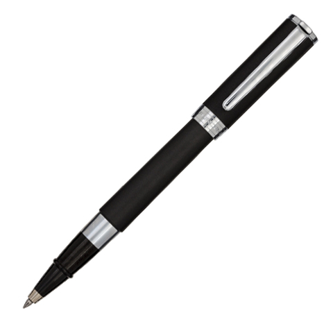 Ручка-роллер Aurora TU Resin Matt Black CT, в подарочной коробке