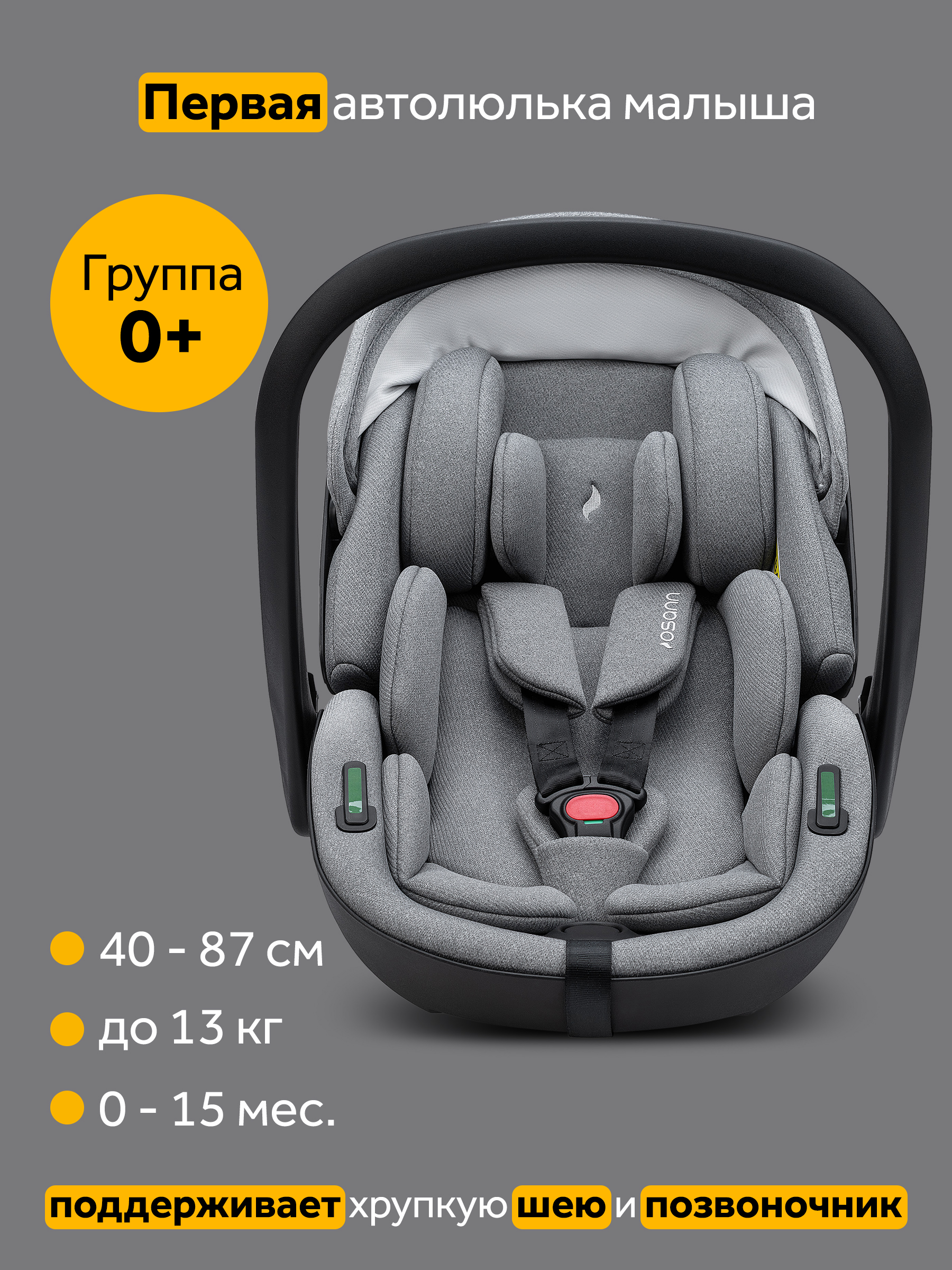 Детское автокресло Osann Cuddle, Iron