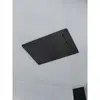 BelBagno UNO-CAB-A-1-90-C-NERO-Bi-TOP-L Душевая кабина с задними стенками, смесителем, верхним и ручным душем, акриловым поддоном и крышей, левосторонняя