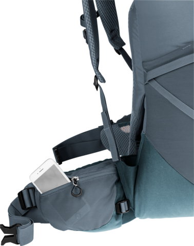 Картинка рюкзак туристический Deuter Aircontact Core 50+10 Graphite-Shale - 9