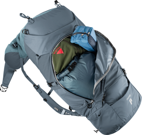 Картинка рюкзак туристический Deuter Aircontact Core 50+10 Graphite-Shale - 10
