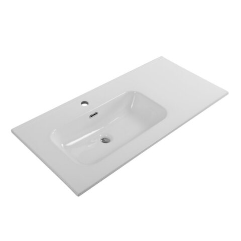 BelBagno BB1200ETL-L Керамическая раковина, 121x46.5, цвет: белый