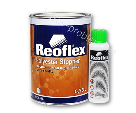 Шпатлевка Жидкая 0,75л с отверд Реофлекс RX F-05