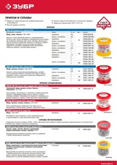 ЗУБР ПОС 61, 0.8 мм, 100 г, трубка с канифолью, припой (55450-100-08C)