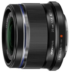 Olympus 25mm f/1.8, черный