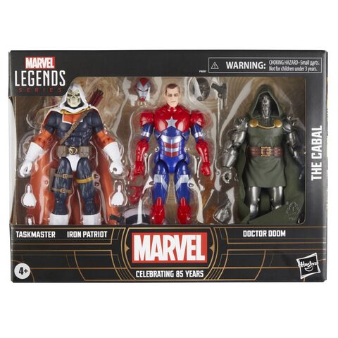 Фигурка Hasbro Marvel Legends Series: The Cabal (Taskmaster, Iron Patriot, and Doctor Doom)