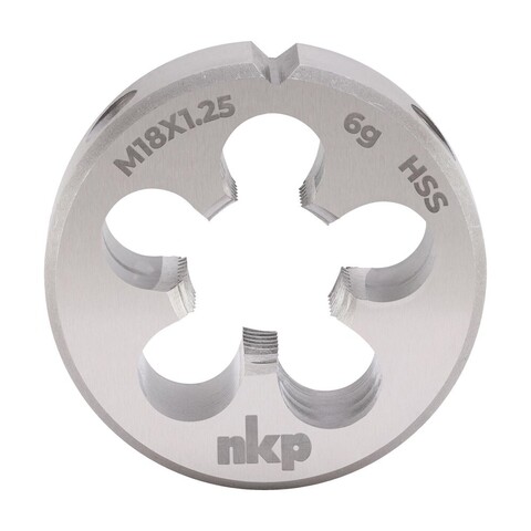 Плашка М18х1,25 DINEN22568 HSS 6g 45х14мм NKP 240183N