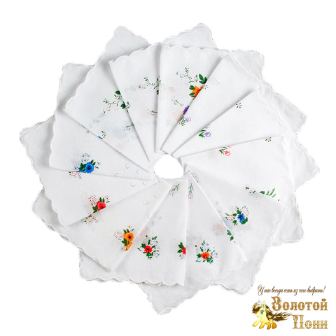 Платок носовой женский (30х30) 191203-PL1051