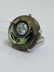 Осьминог (кольцо из серебра)