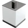Boheme 10964-SGM Стакан для ватных дисков Qubic Shine Gun Metal