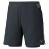 Mizuno Er 7.5 2 In 1 Short шорты для бега мужские черные - 1
