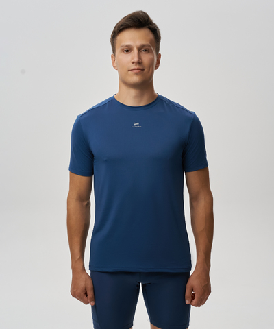 Мужская спортивная футболка Nordski Run 2.0 dark denim