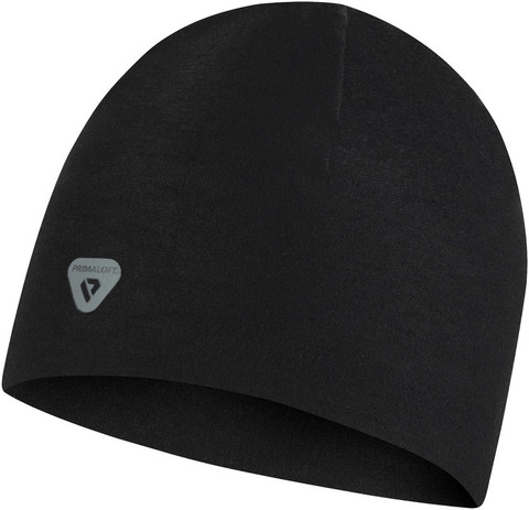 Картинка шапка Buff hat thermonet Solid Black - 2