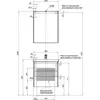 Aquanet Латина 179938 Тумба под раковину
