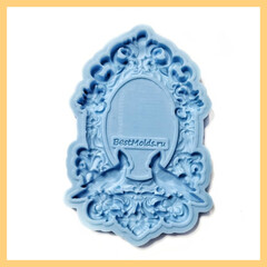 1045 Молд силиконовый. Рамка Райские птицы.