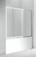 Cezares ECO-O-VF-2-170/145-P-CR Шторка на ванну, цвет: хром фото