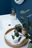 Aquanet Токио 239217 Тумба с раковиной, цвет: белый
