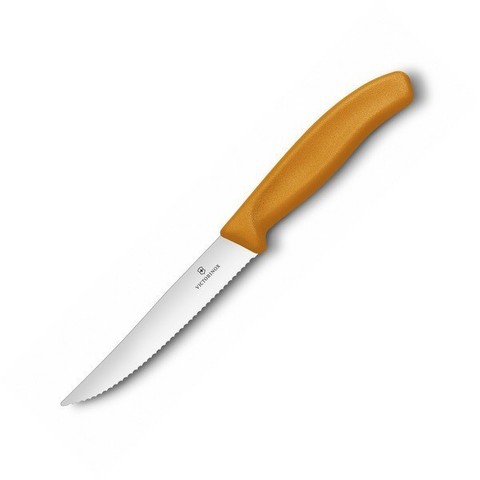 Нож Victorinox для стейка, оранжевый (6.7936.12L9)