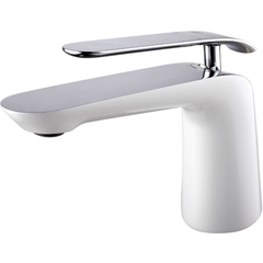Lemark Melange LM4906CW Смеситель для раковины Хром Белый фото