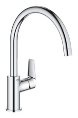 Смеситель для мойки GROHE BauEdge однорычажный, хром (31233001)