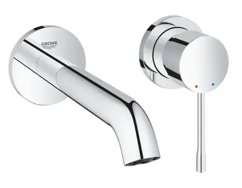 Внешняя часть смесителя для раковины GROHE Essence скрытого монтажа, на 2 отверстия, M-Size, хром (29192001)