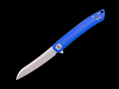 Фото Складной нож Dr.Tech W4224SBL, сталь D2, рукоять G10, синий