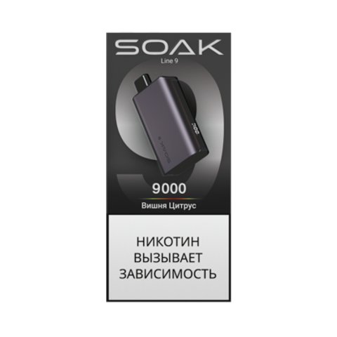 SOAK LINE 9 9000 - Вишня Цитрус