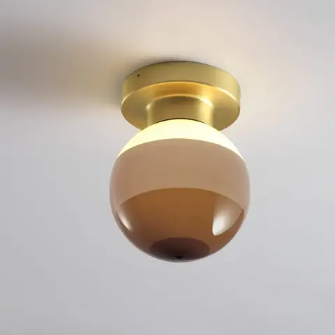 Фото: Настенный/потолочный светильник Dipping Light A2-13 шоколадный-матовая латунь - основной вид
