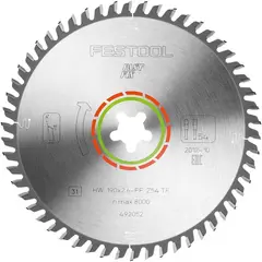 Диск пильный специальный по ламинату HW 190 x 2,6/1,8 20 мм TF 54 FESTOOL 492052